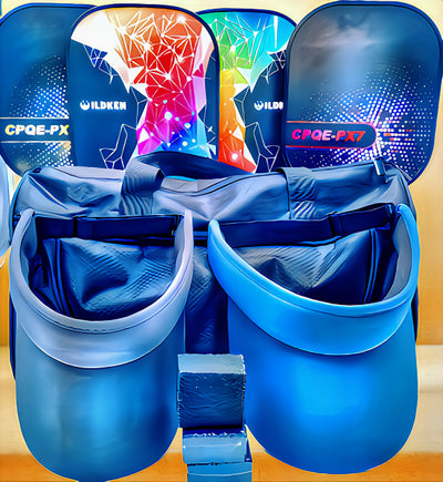 CPQE Premium 4-Paddle Pickleball Set
