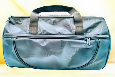Conquering Your Clutter: CPQE Black Nylon Pickleball Equipment Carry Bag